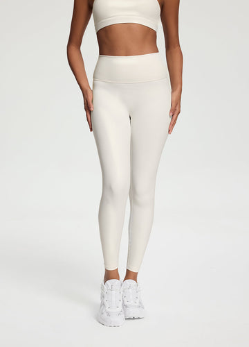 Premium Faux Leather 7/8-Length Leggings