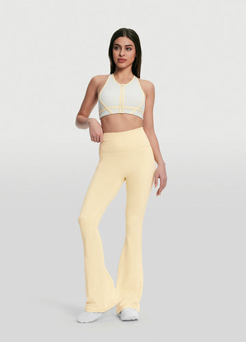 Chic High-Waisted Foxy Flare Leggings for a Sleek, Flattering Silhouette