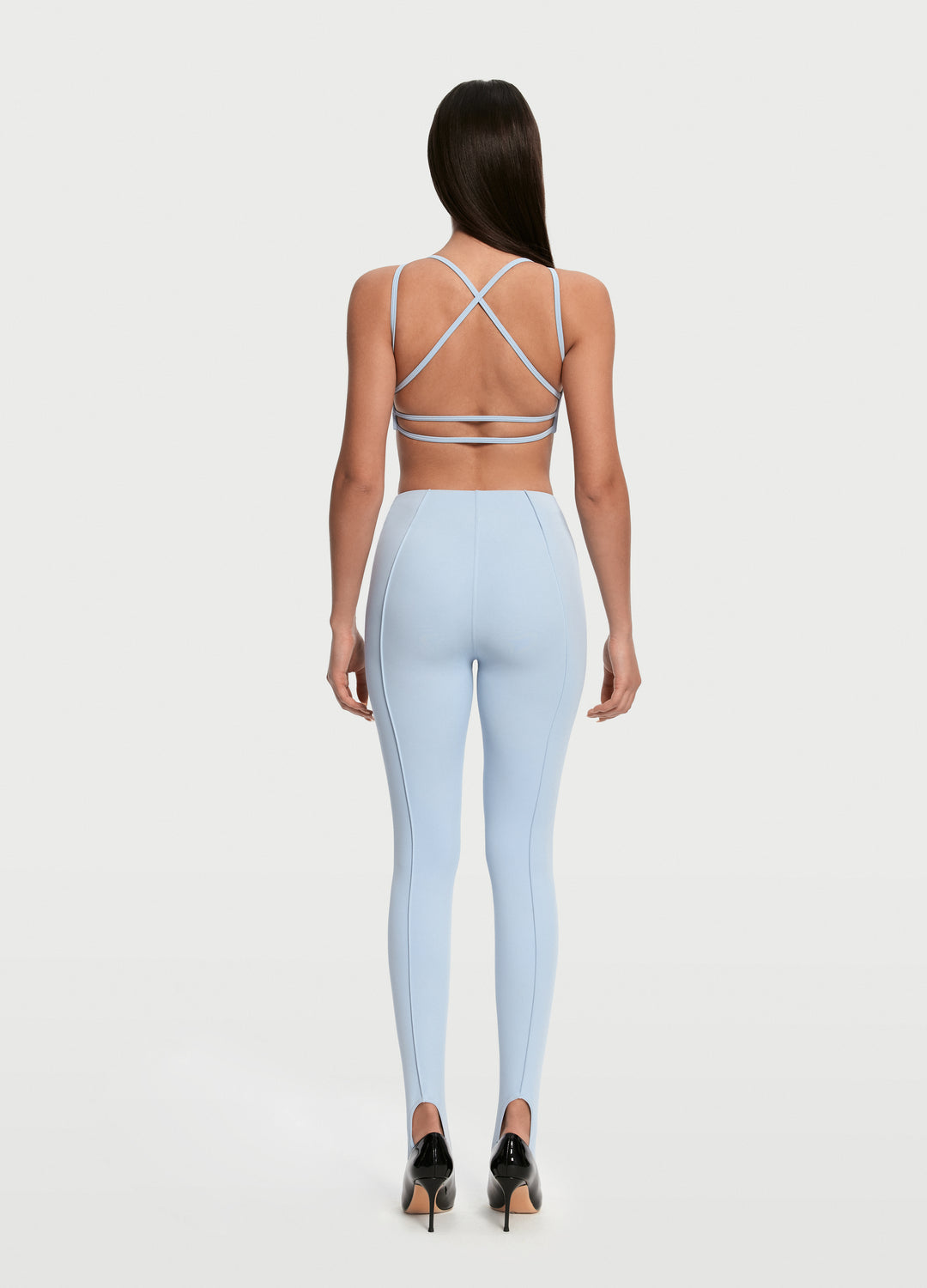 Chic High-Waisted Stirrup Leggings