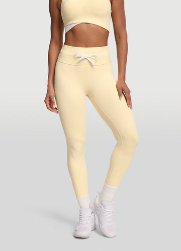Chic Sleek Drawstring Leggings for a Flattering Fit