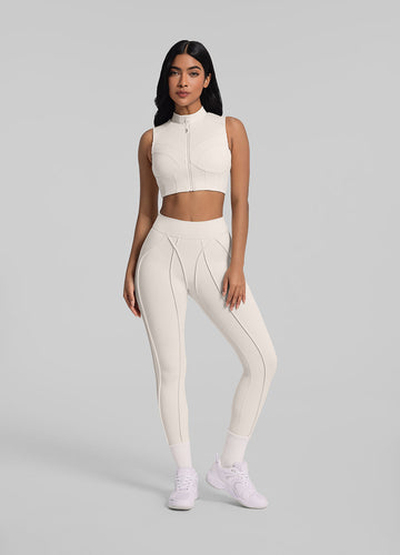 Contour Stitch Leggings – Sculpted Fit for a Sleek Silhouette