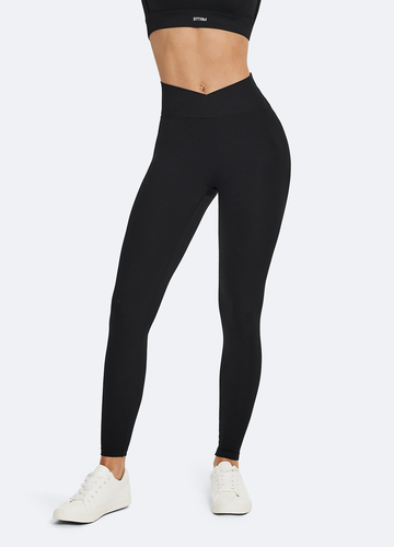 V-Cut Scrunch Leggings - Flattering Contour Fit