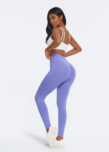 V-Back Scrunch Leggings - Flattering V-Back Design with Contour Scrunch for a Sculpted Look