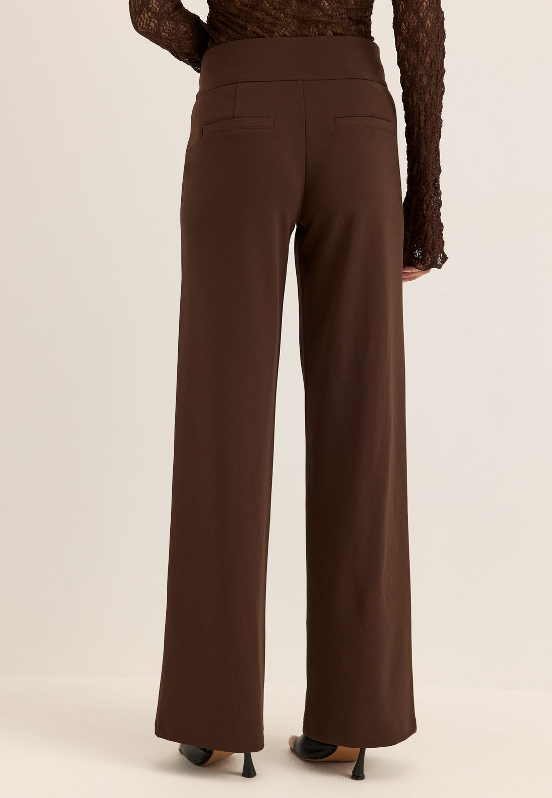 Soft Suit Wide Trousers