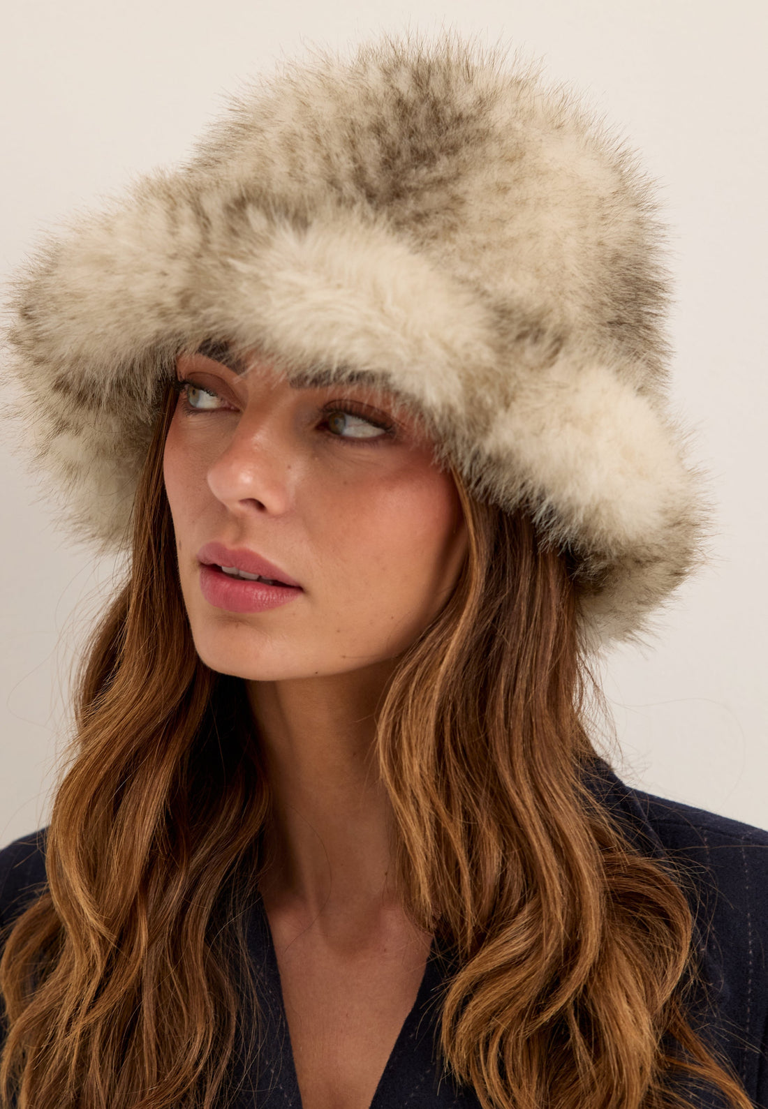 Faux Fur Bucket Hat
