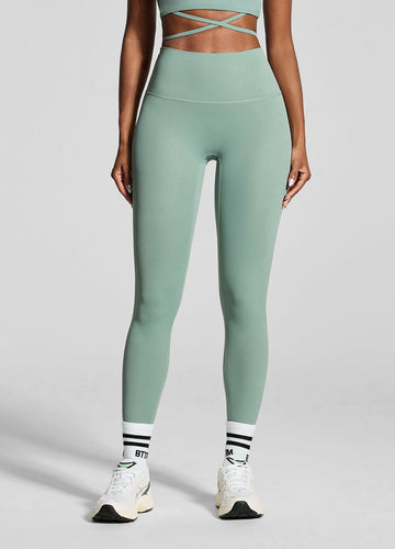 Flattering High-Waisted ⅞-Length Leggings for All-Day Comfort