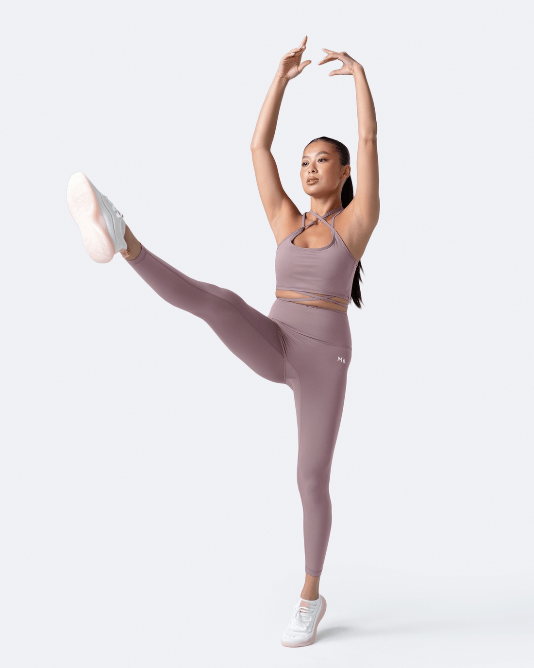 Flattering High-Waisted ⅞-Length Leggings