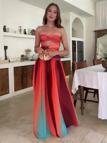 Sunset Haze Maxi Dress