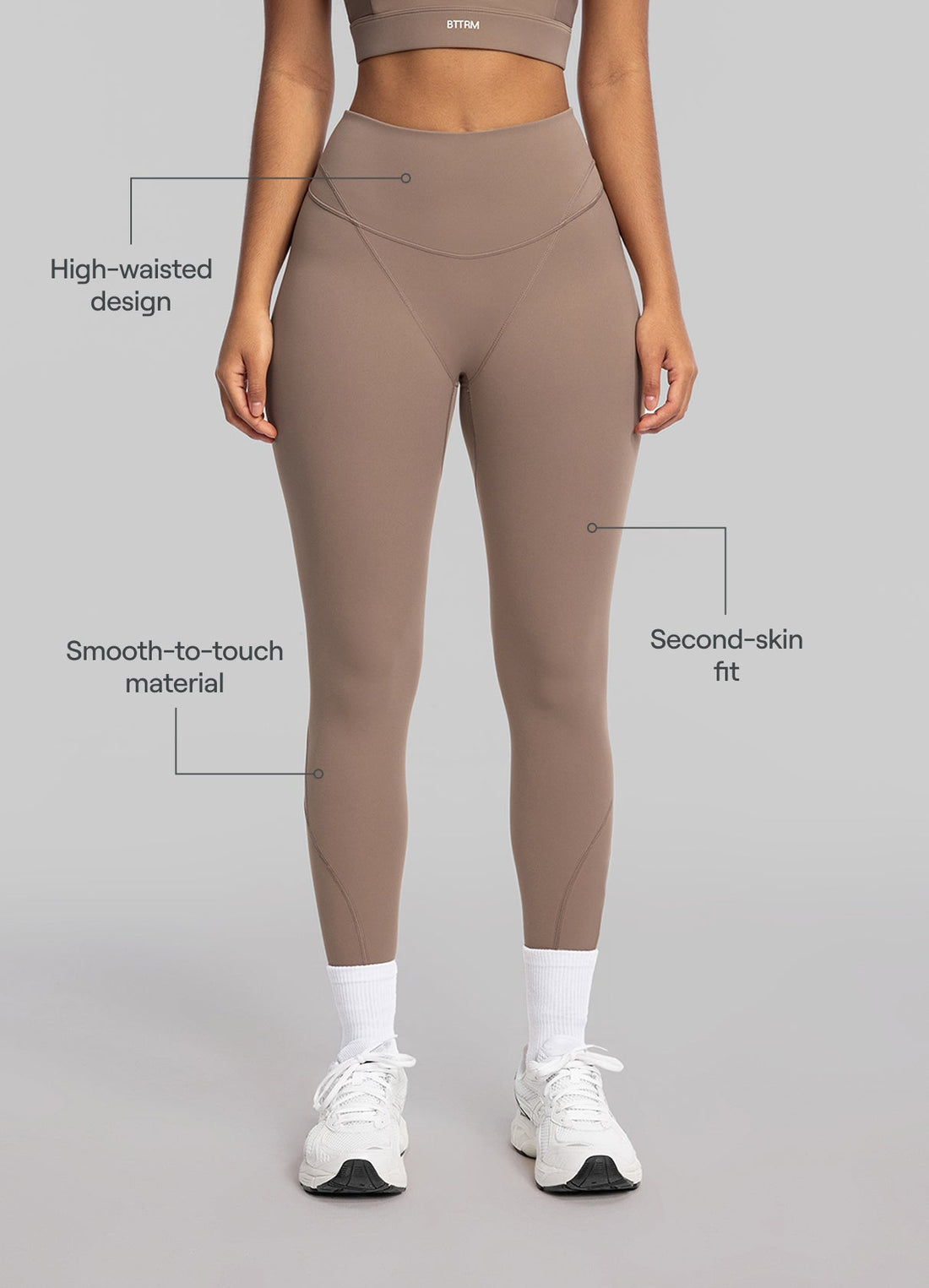 High-Waisted Stretch Performance Leggings – Flattering, Flexible Comfort for Any Workout