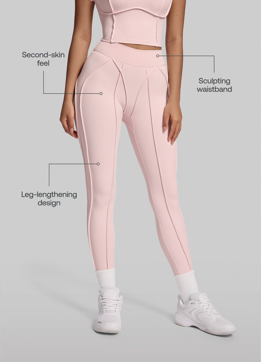 Contour Stitch Leggings - Sculpted Fit & All-Day Comfort