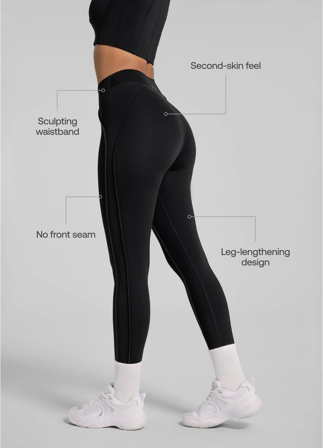 Sculpted Contour Stitch Leggings