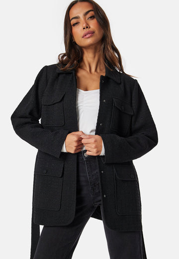 Bouclé Shacket